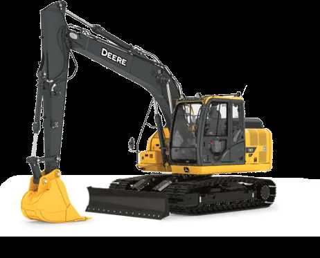 135 john deere excavator specs