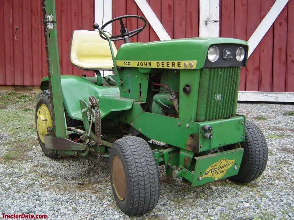1969 john deere 140 specs