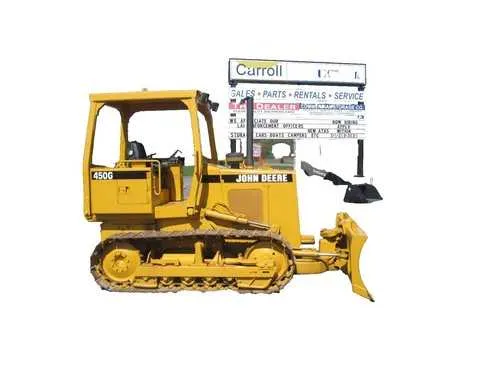 1986 john deere 450e dozer specs