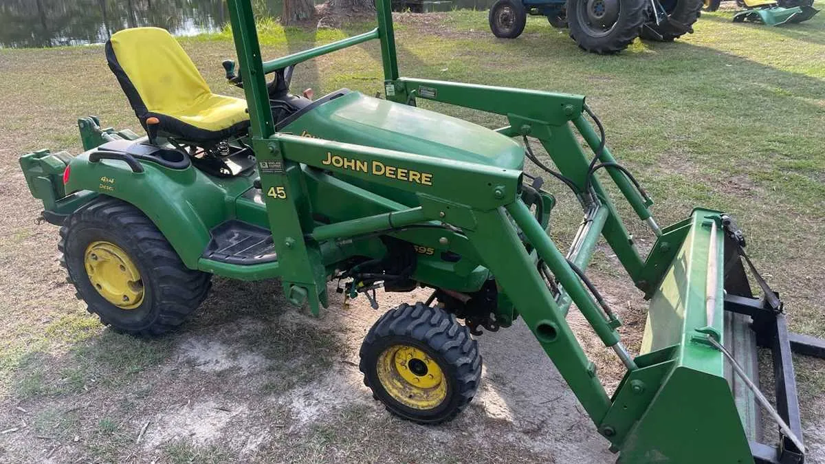 1989 john deere tractor loader specs