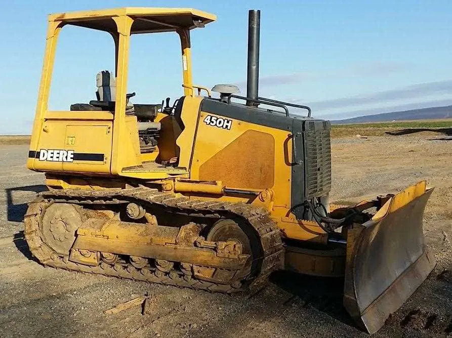 2000 john deere 450h dozer specs