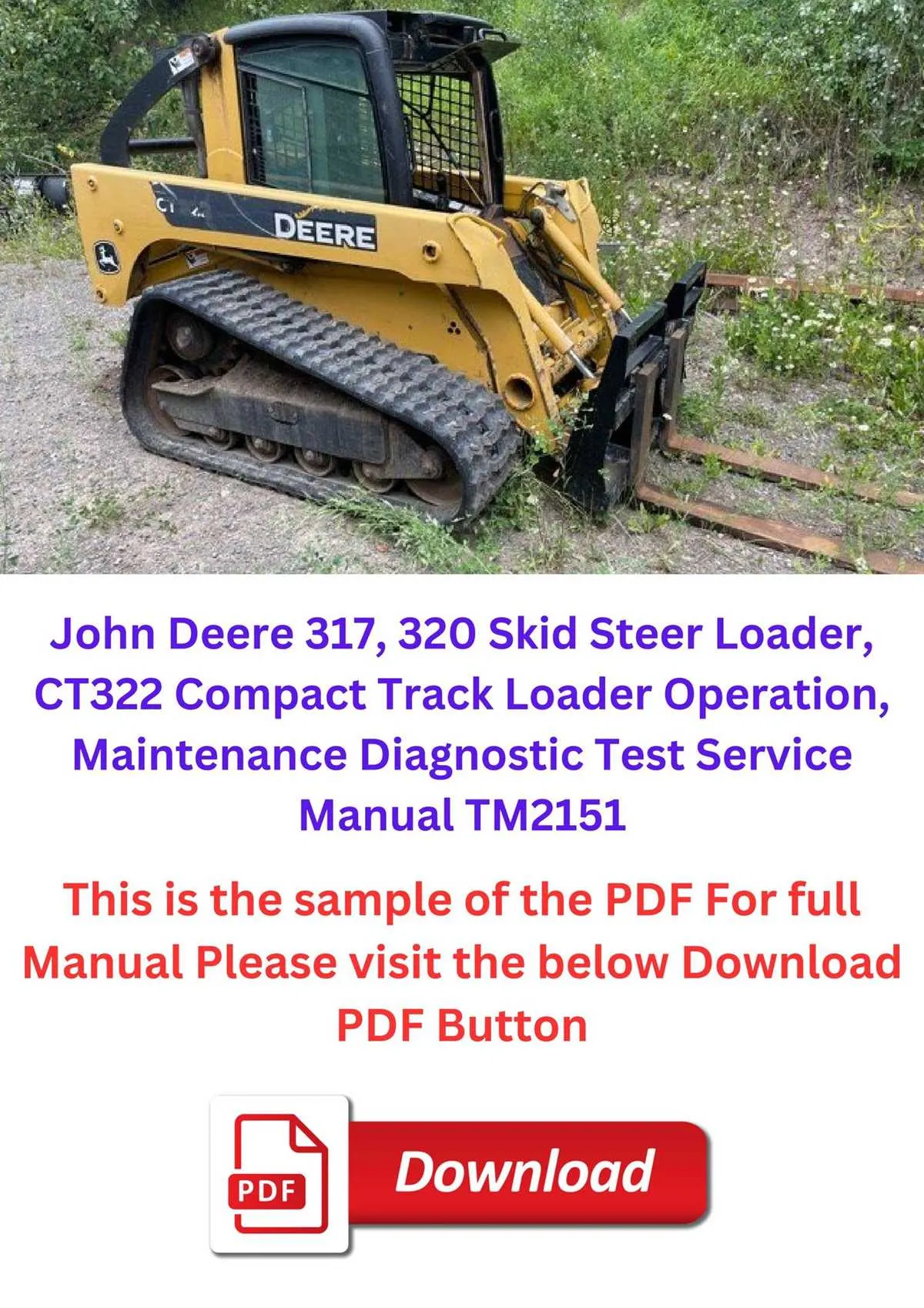 2004 john deere 317 specs