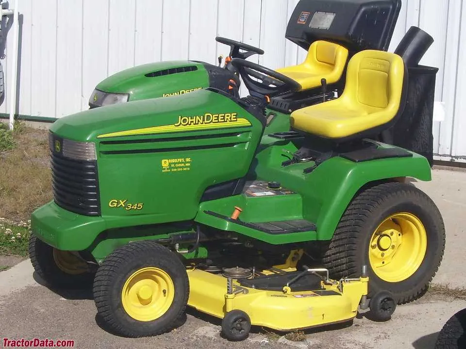 2004 john deere gx345 specs