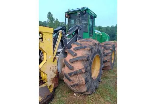 2008 john deere 843 feller buncher specs