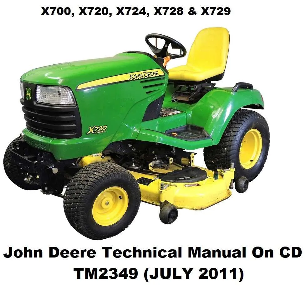 2009 john deere x720 specs