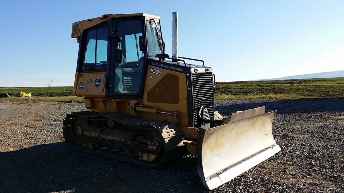 2010 john deere 550j dozer specs