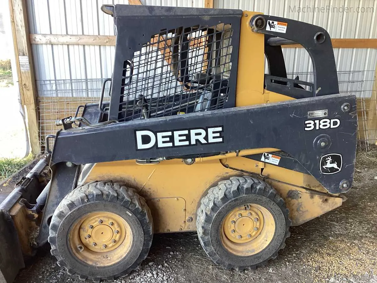 2011 john deere 318d skid steer specs