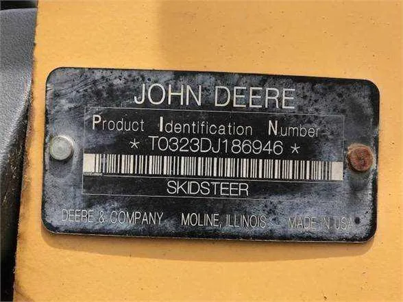 2013 john deere 323d skid steer specs