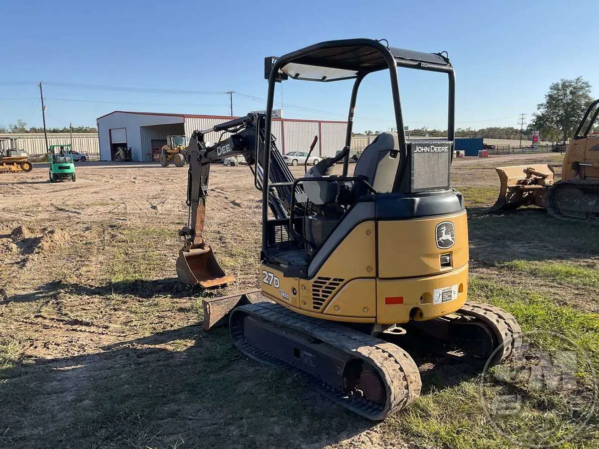 2014 john deere 27d excavator specs