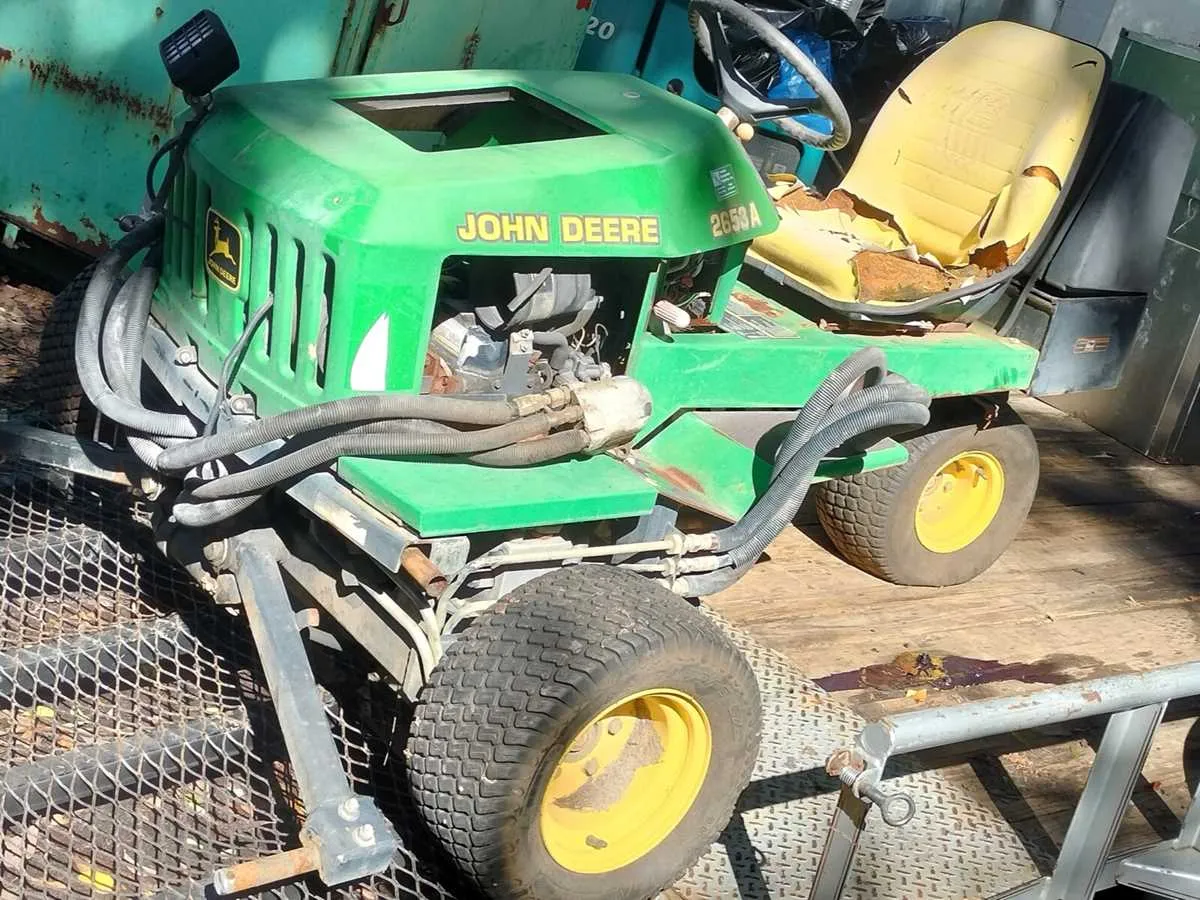 2653a john deere mower specs