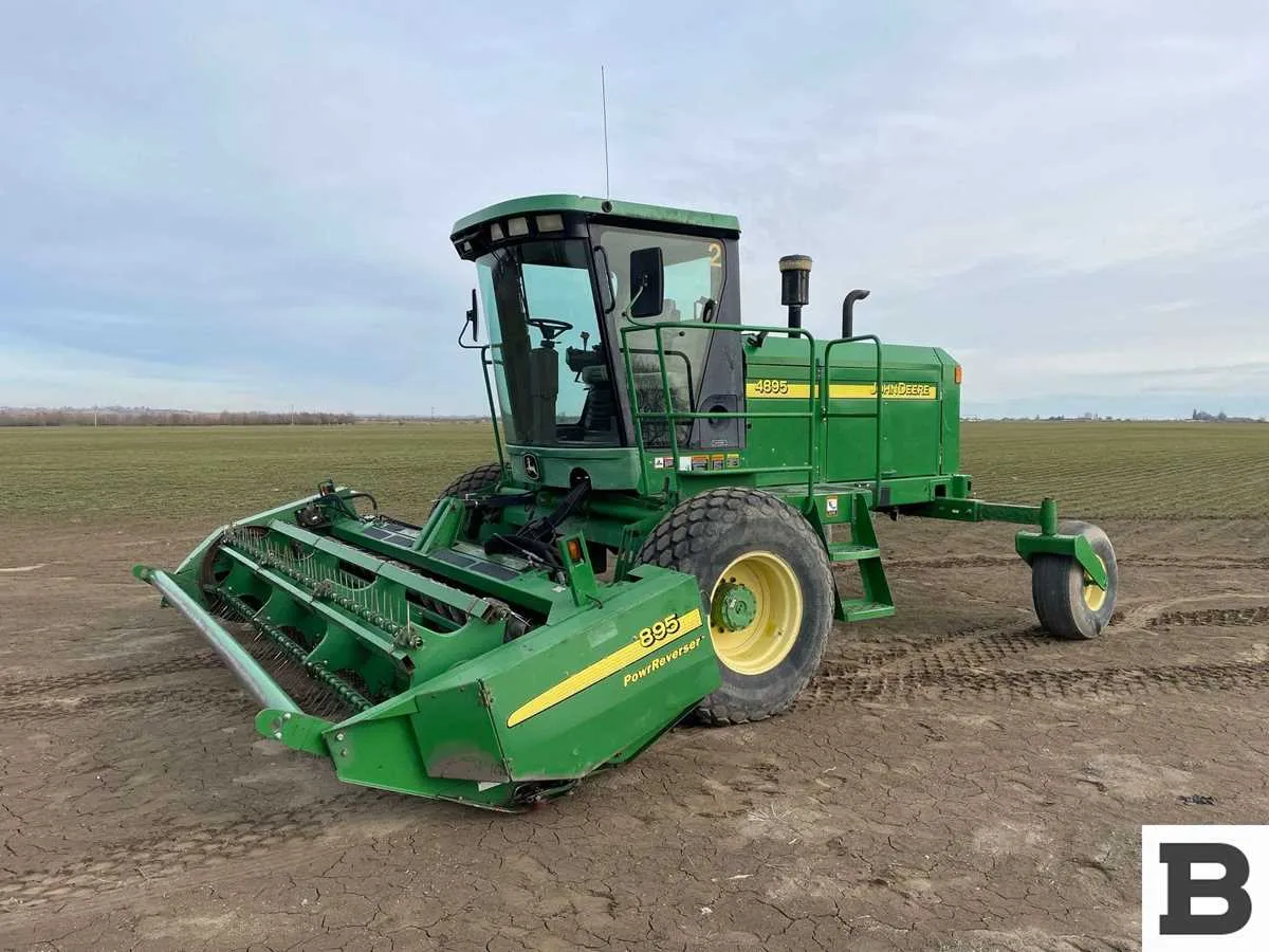 4895 john deere swather specs