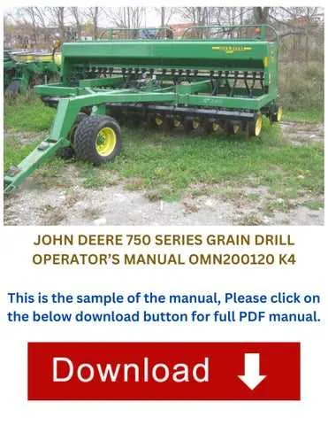 750 john deere service specs