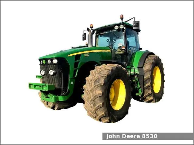 8530 john deere specs