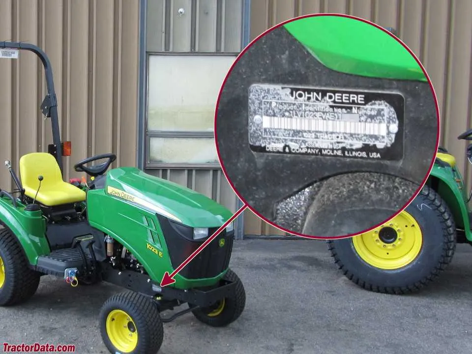 john deere 1023 e specs