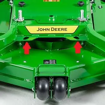 john deere 127 mower minimum pto hp specs