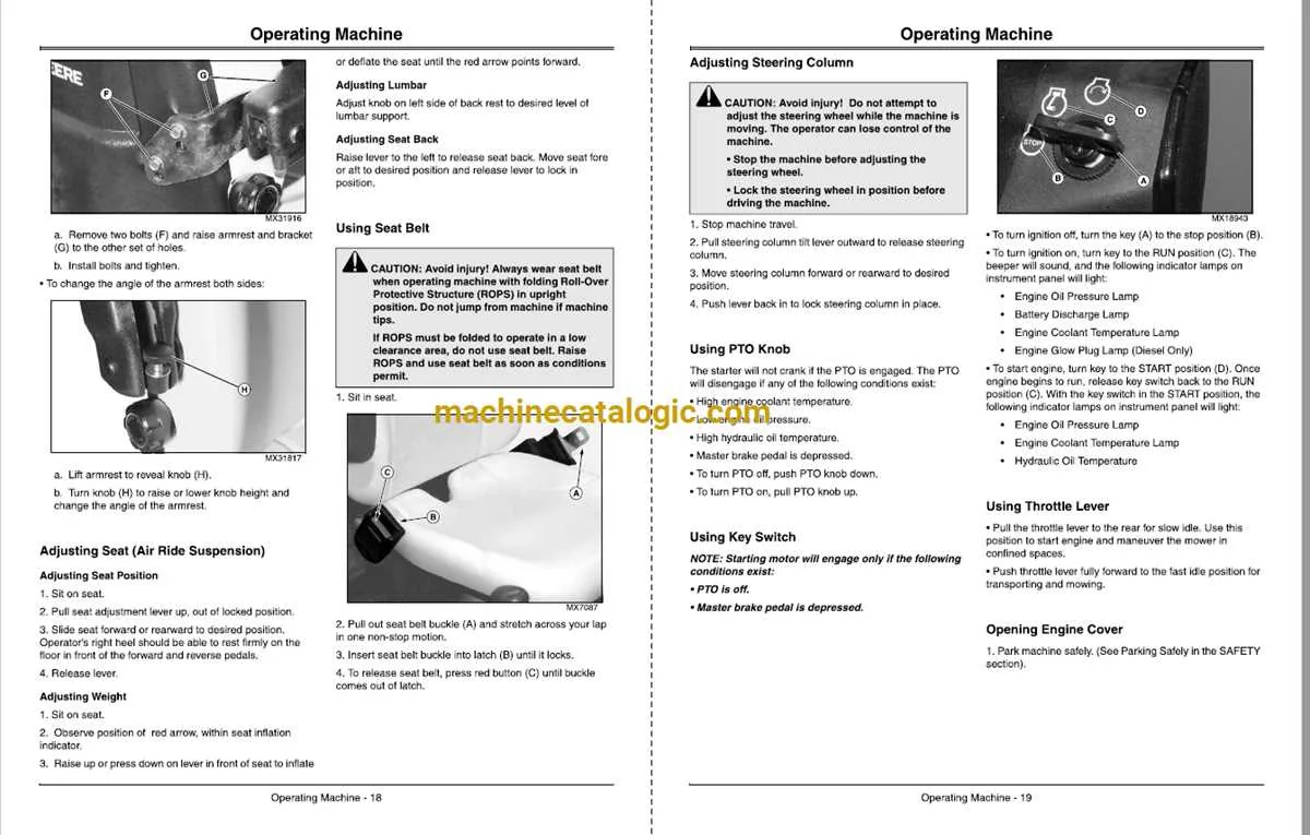 john deere 1435 series 2 specs