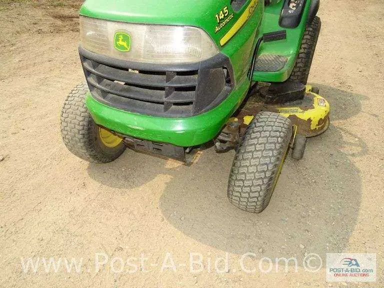 john deere 145 automatic specs
