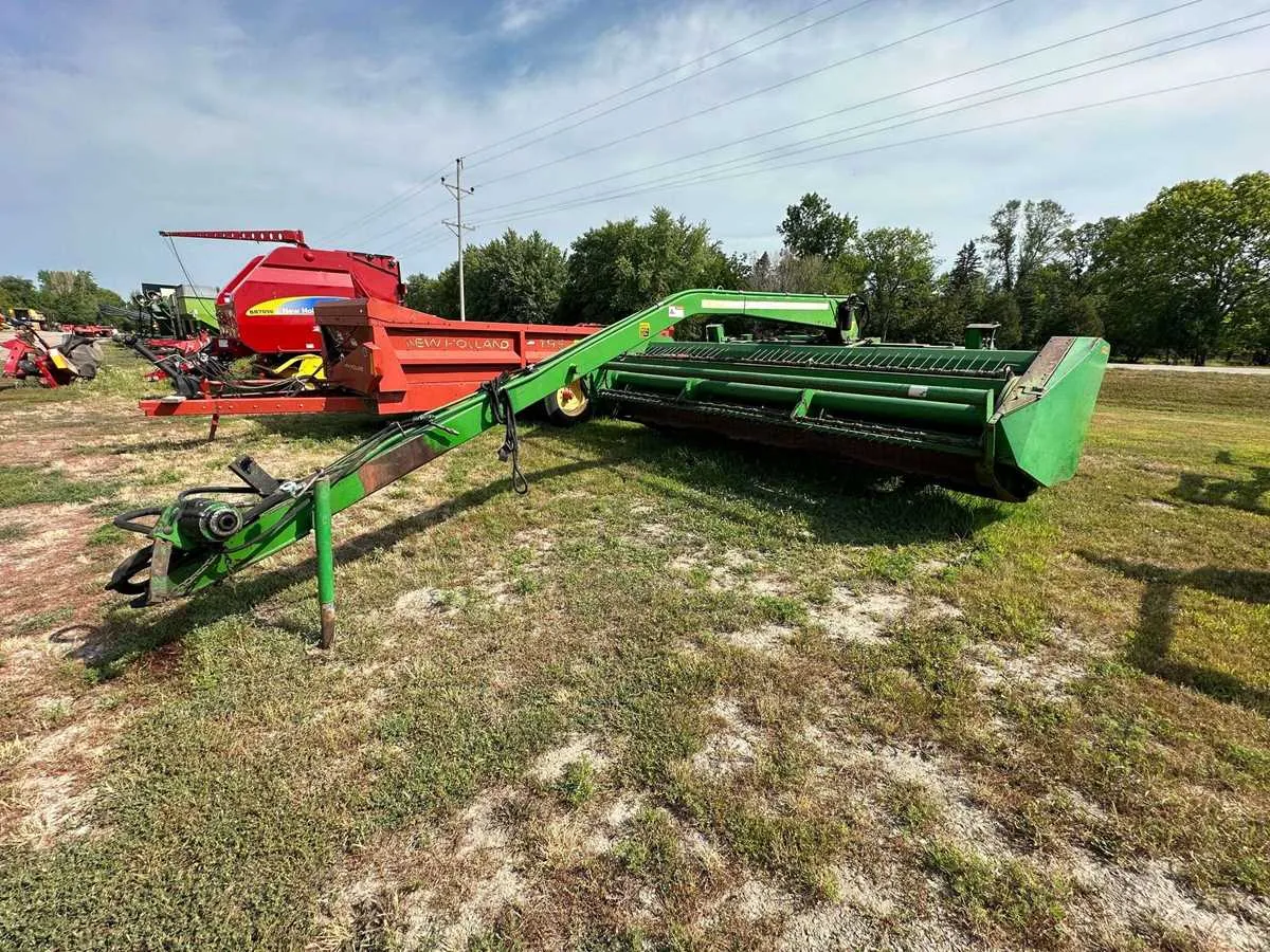 john deere 1600a swather specs