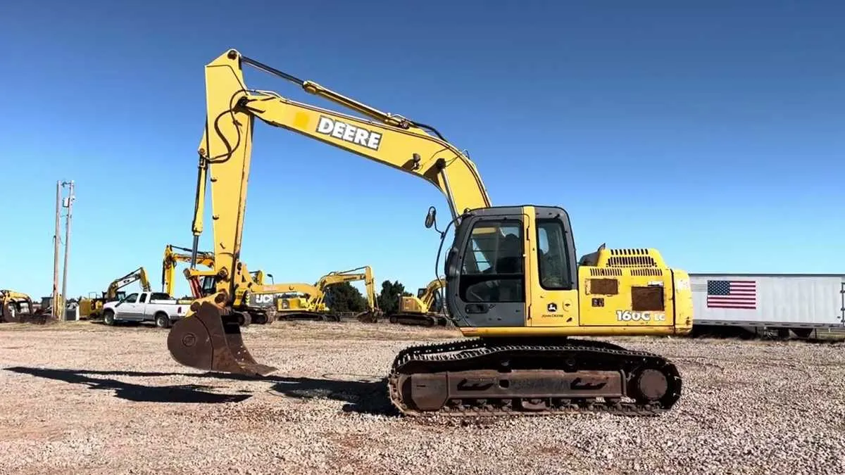 john deere 160lc excavator specs