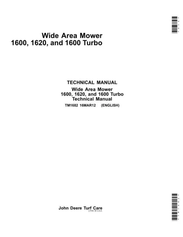 john deere 1620 specs