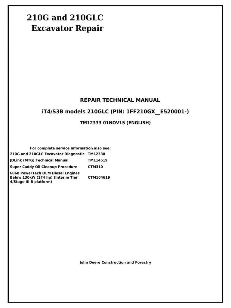 john deere 210 gl specs