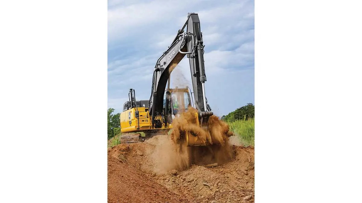 john deere 210g lc excavator specs