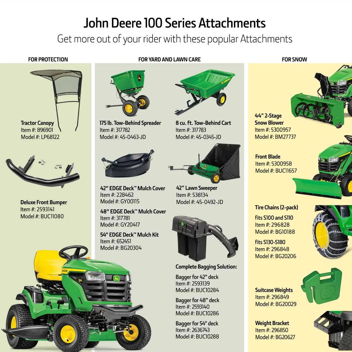 john deere 240 lawn tractor specs