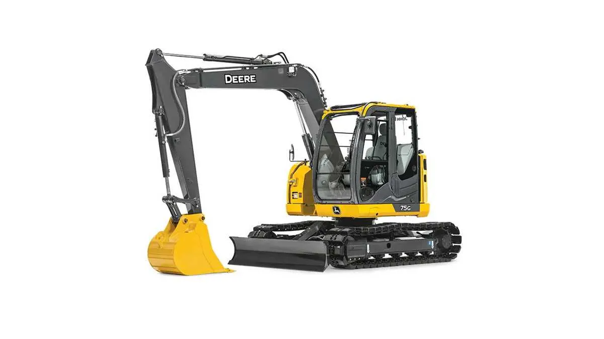 john deere 245 excavator specs