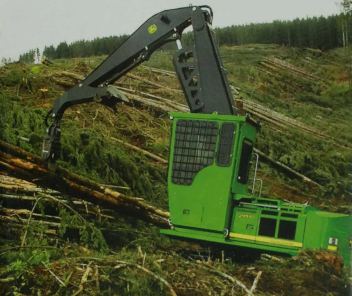 john deere 2454 log loader specs