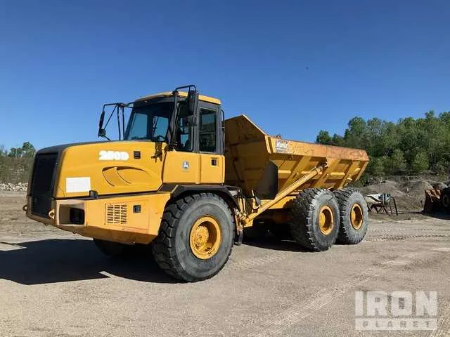 john deere 250d dump truck specs