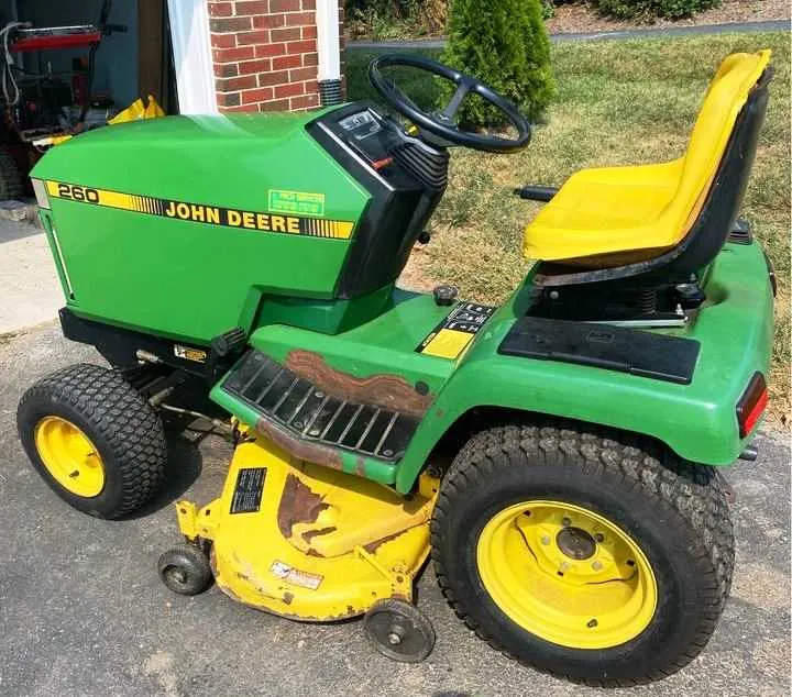 john deere 260 tractor specs