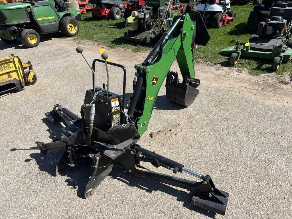 john deere 260b backhoe specs