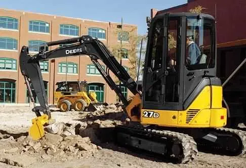 john deere 27 mini excavator specs