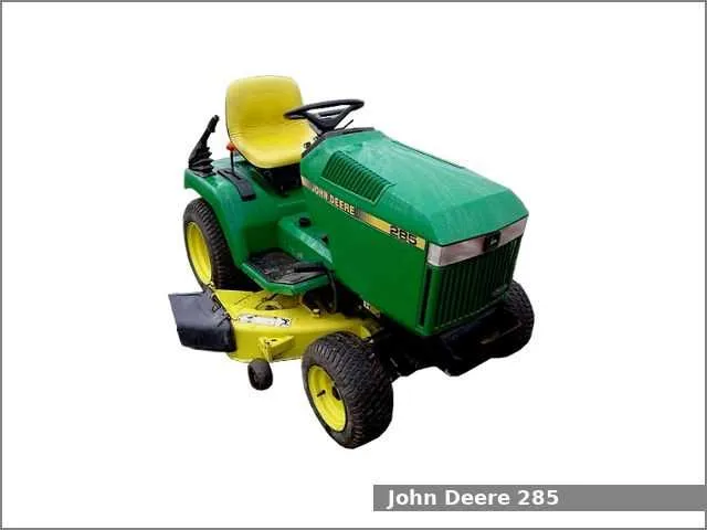 john deere 285 disc mower specs