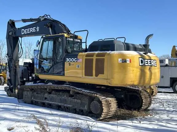 john deere 300g lc excavator specs