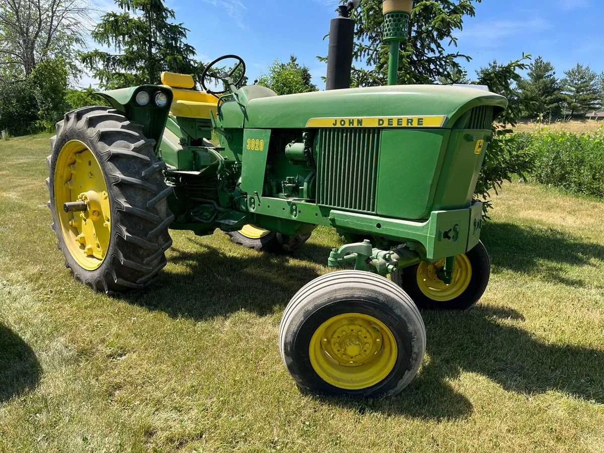 john deere 3020 gas specs