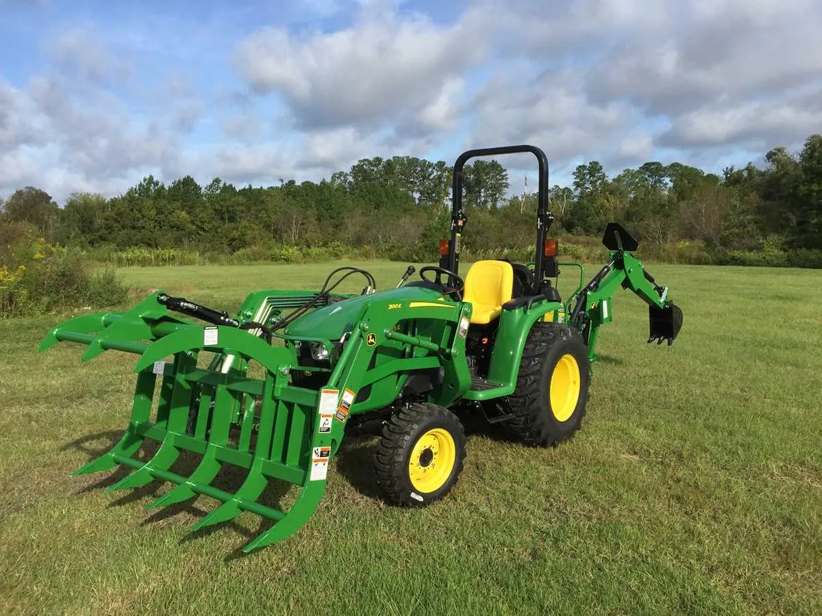 john deere 3025e loader specs