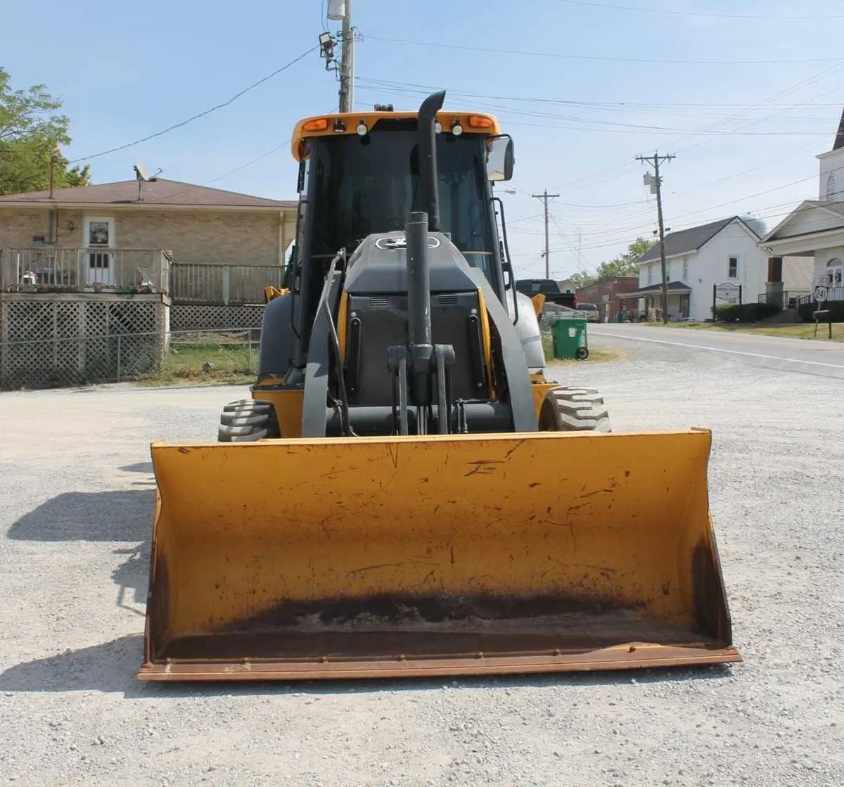 john deere 310 backhoe bucket specs