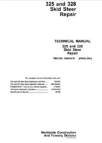 john deere 328 skid steer specs john deere 328 skid steer specs