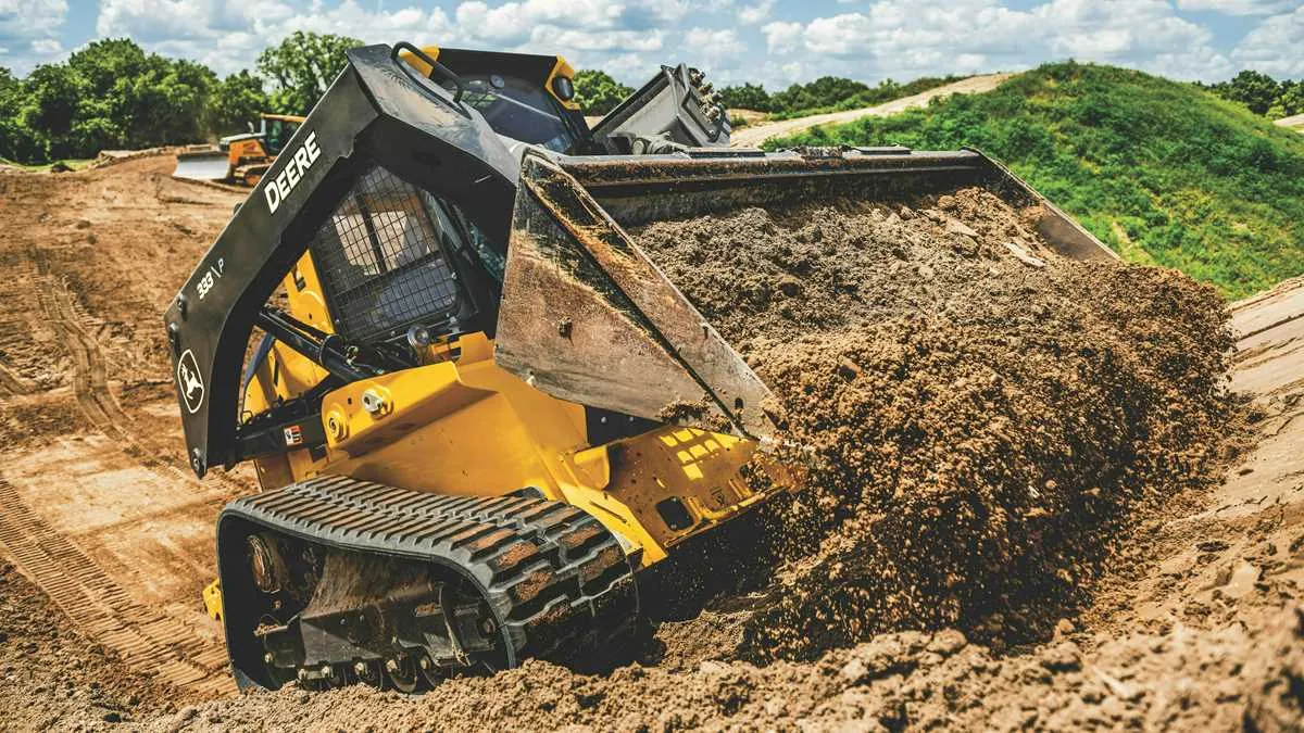 john deere 333g specs weight