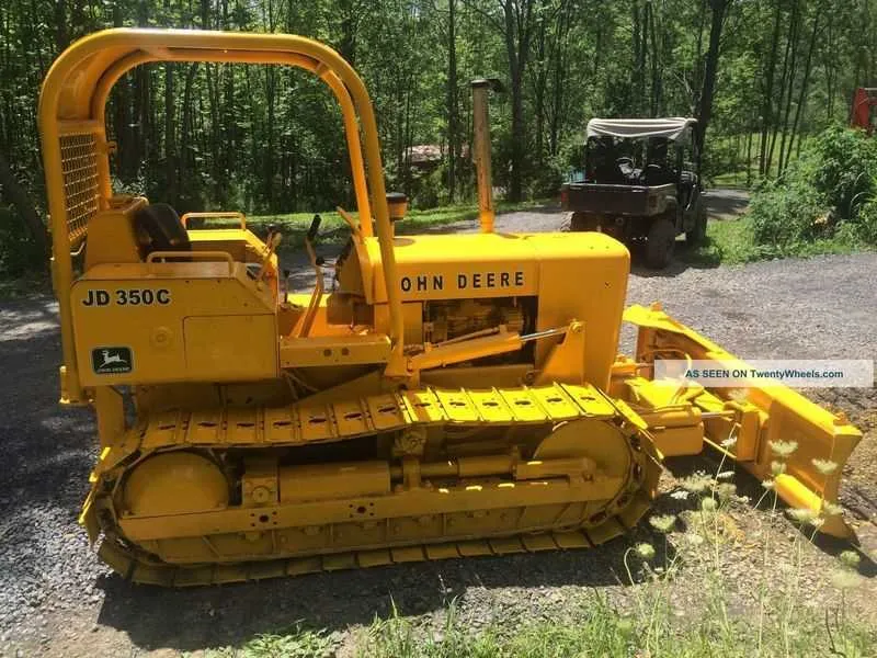 john deere 350c crawler loader specs