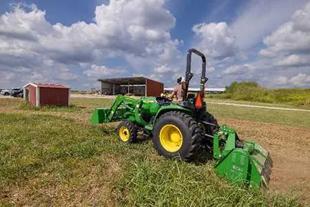john deere 370 flail mower specs