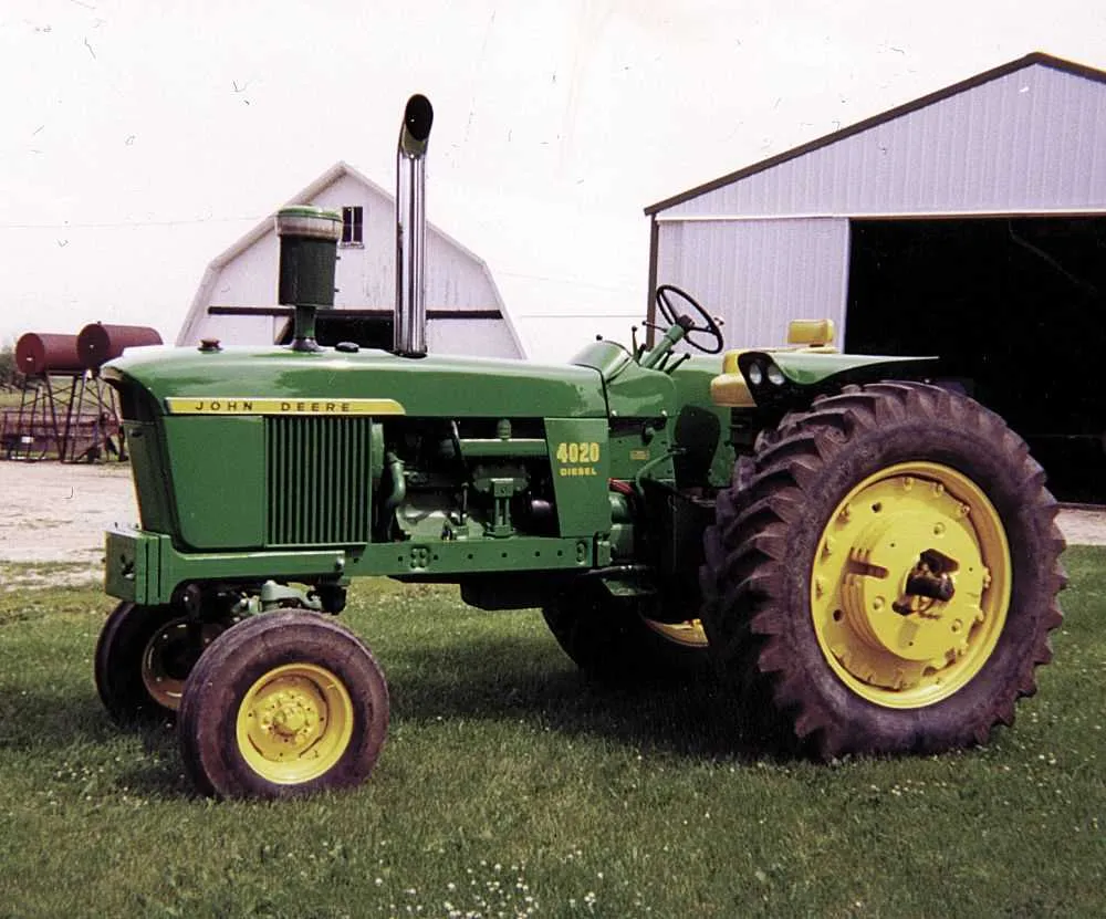 john deere 4020 gas engine specs