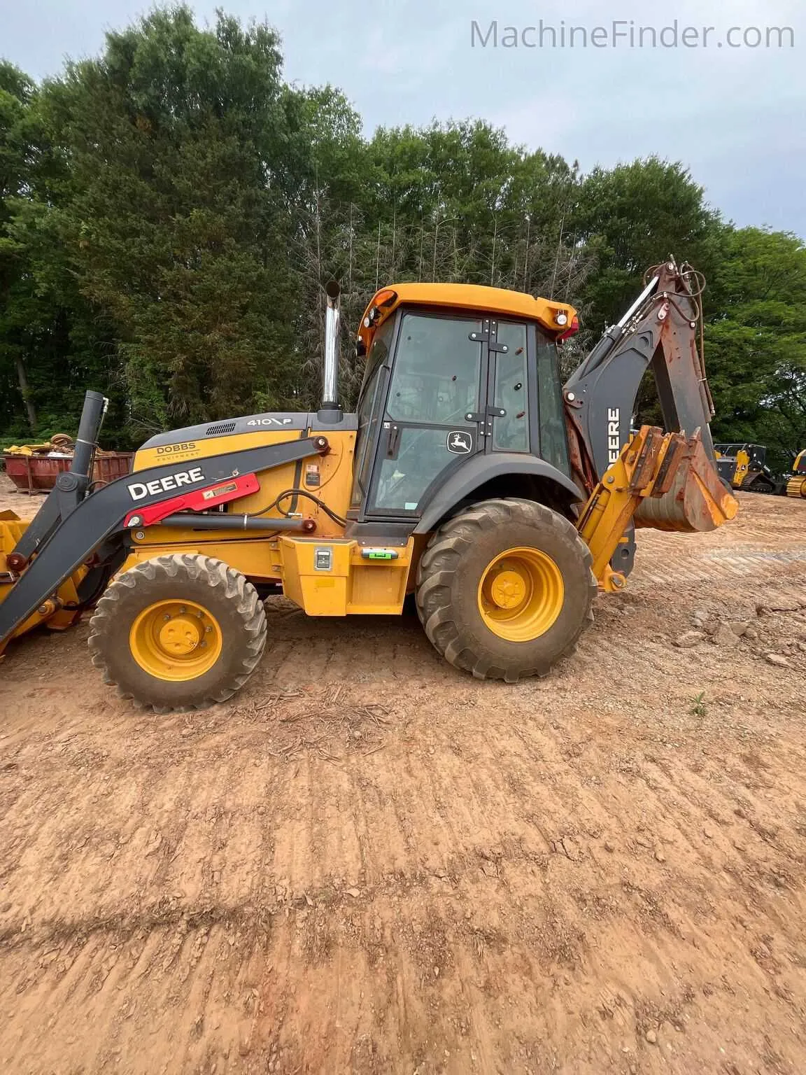 john deere 410 backhoe specs