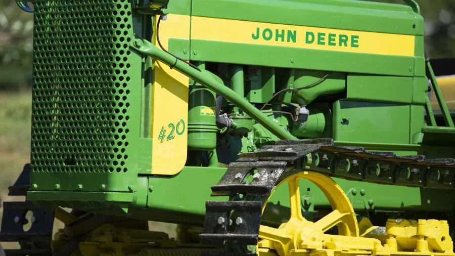 john deere 420 crawler specs