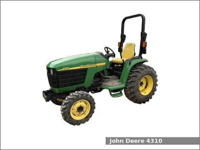 john deere 4310 tractor specs