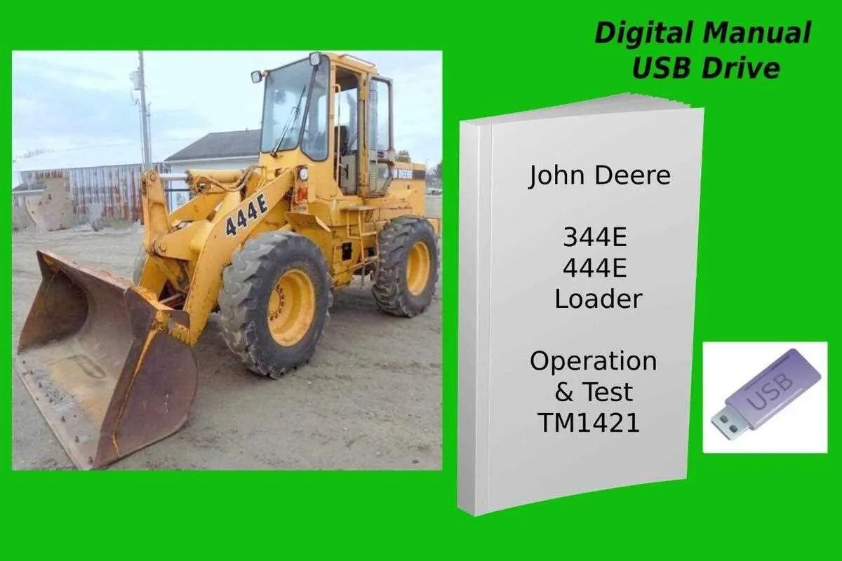 john deere 444e specs