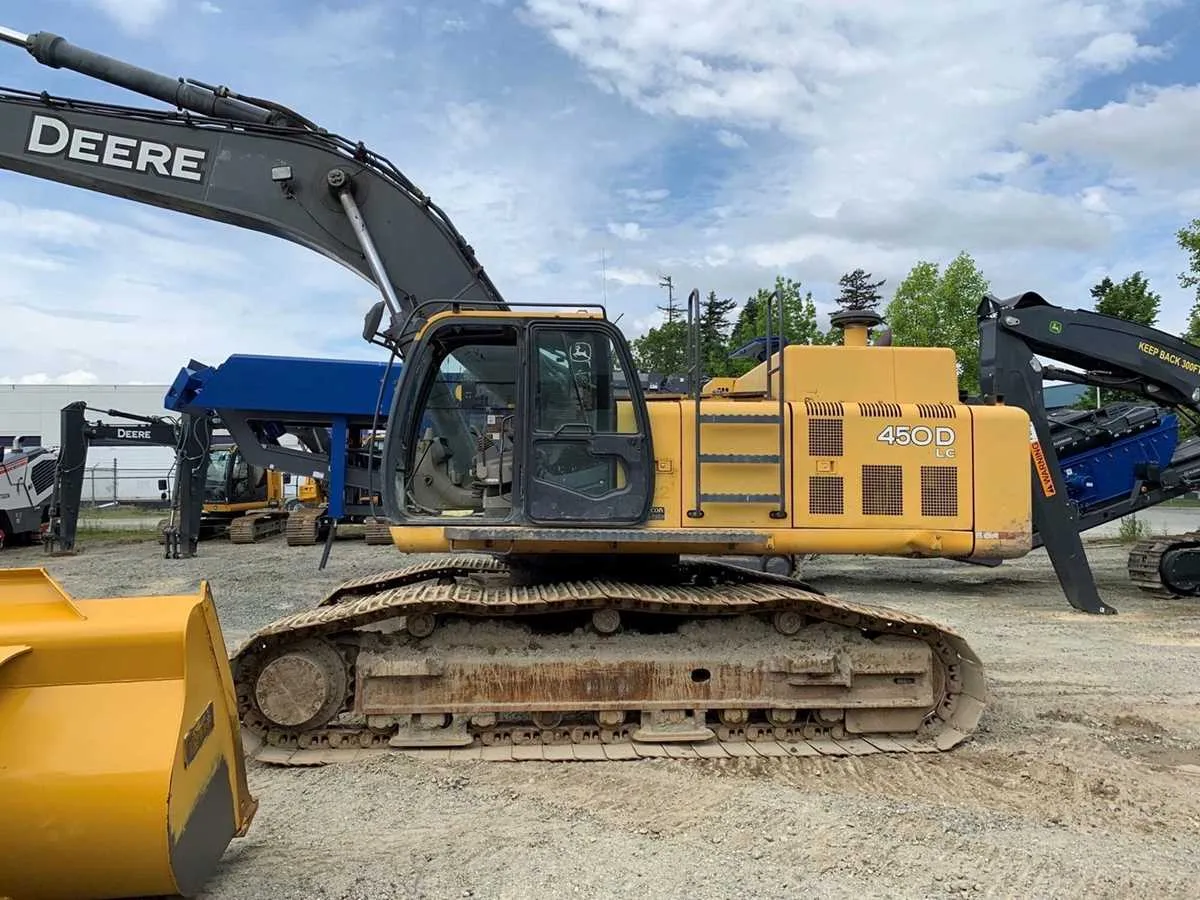 john deere 450 lc excavator specs