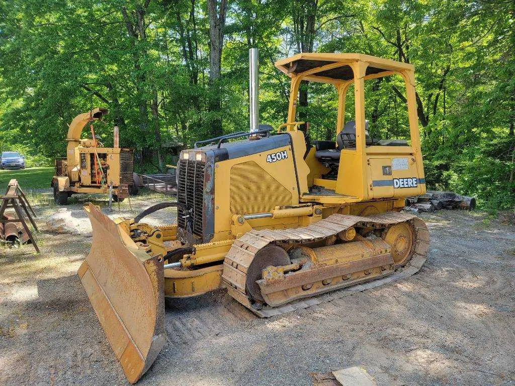 john deere 450b loader specs