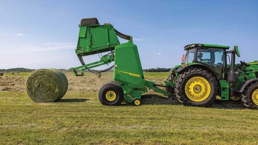 john deere 456 round baler specs